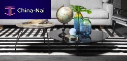 Contemporary coffee table 710 POPwoodenpainted metalmarble
