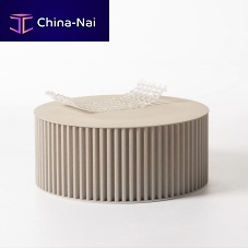 Contemporary coffee table HERCLINOaluminummetal baseround