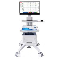 Computer-based urodynamic system (CURO) Morpheus® Officeon casterswith wireless connectionwith pelvic electromyography