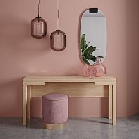 Scandinavian design sideboard table Papillonoakwood veneersolid wood base