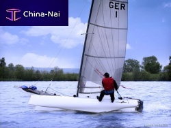 Regatta sport catamaran EAGLE 15single-handedsingle-trapezeasymmetric spinnaker