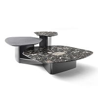 Contemporary coffee table PASSENGERwalnutashMDF