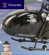 Electric motor radio-controlled helicopter SOLOPRO 290A