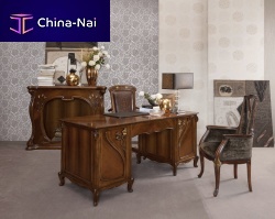 Classic desk LIBERTYwoodenpanel endmultimedia