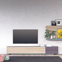 Contemporary TV cabinet RIGA 2lowboardwooden
