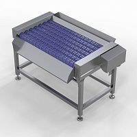 Fruits and vegetable grader with conveyorcompact