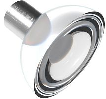 Contemporary furniture knob ROSE 58crystal