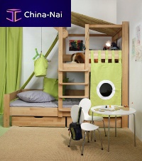 Playhouse bed BRUNOS' TREEHOUSEsinglecontemporarychild's