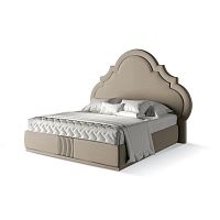 Double bed ART. 5781traditionalupholsteredwith headboard