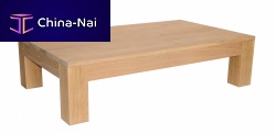 Contemporary coffee table woodenrectangularhome