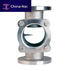 Check-valve sight glass VS 114