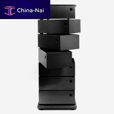Contemporary chiffonier Twistmetalblack