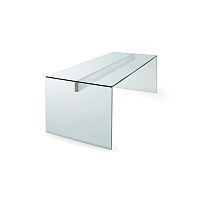 Free-standing desk AIRcontemporaryglassstraight
