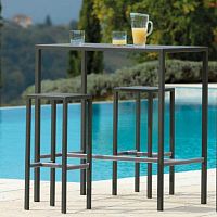 Traditional high bar table SE10560metalrectangularhome
