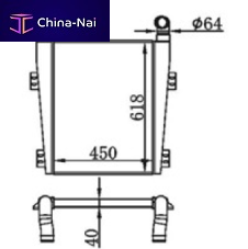  Intercooler  Huangshan benwoo auto parts company