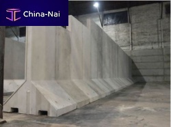 Concrete wall RECYCLING BUNKER prefab