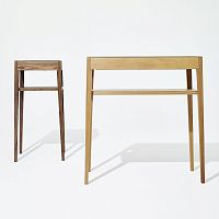 Contemporary sideboard table THEO UP1 / 2oakwalnutsolid wood