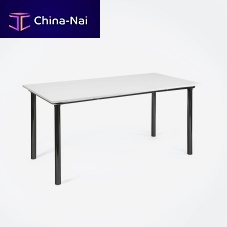 Contemporary table 220melaminepowder-coated steel basepowder-coated steel base