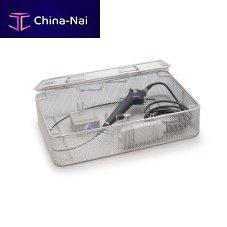 Endoscope sterilization basket 33016perforated