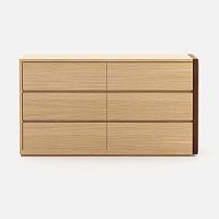 Contemporary chest of drawers TAYLORwooden3-drawer