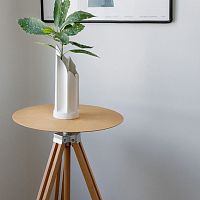 Contemporary table TRESPOLINOwoodenwooden baserectangular