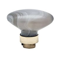Brass furniture handle OLIVEnickelchromepalisander