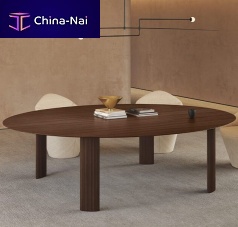 Contemporary table FusteoakMDFwooden base