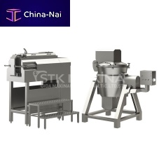Dry industrial cooker steamfor cheese