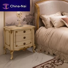 Classic bedside table Fontainebleau 388MDFMDF baserectangular