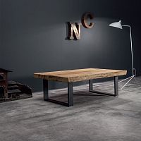 Contemporary coffee table MASTER oakironrectangular