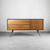 Contemporary sideboard GRUNDIGwoodensteel