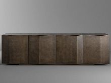 Contemporary sideboard Bernoispainted metallacquered woodby Roberto Paoli