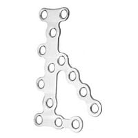Calcaneus compression plate 957 serieslockingmetallic