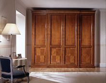 Traditional wardrobe D 709cherrywoodwith swing doorsbespoke