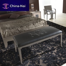 Contemporary bed bench ST 612leathersolid woodhome