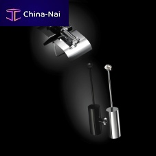 Metal toilet brush 16 008 CRwall-mountedfor hotel