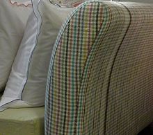 Double bed headboard PACHAtraditionalfabric