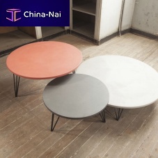 Contemporary coffee table TRIOconcreteroundhome