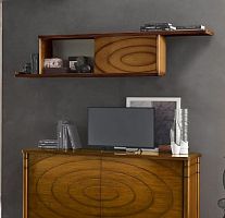 Traditional living room wall unit N1P3solid wood