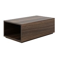 Contemporary coffee table CALIoakwood veneerMDF base