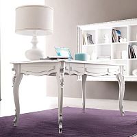 Classic desk CHARLOTTEwooden4-legged