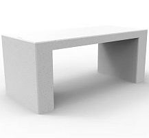 Contemporary table Urbano Cubo 5008482concreteconcrete baserectangular