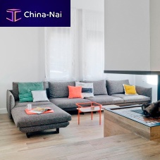 Modular sofa DEEPcontemporaryfabricbrown