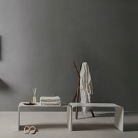 Contemporary table 290071 SOLIDTONDOSolid Surfaceresin baserectangular