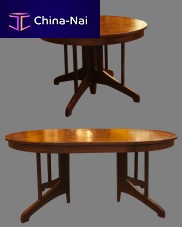 Traditional table FTA HP DINX teakroundextending