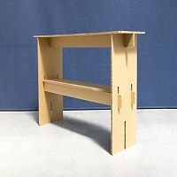 Design console table VANVEScardboardcardboard baserectangular
