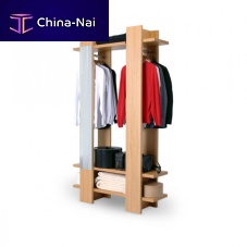 Contemporary walk-in wardrobe ALEXoak