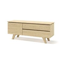 Contemporary sideboard Emil Miniwalnutwhite oakwith drawers