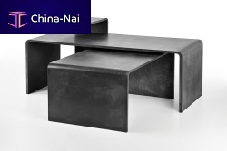 Contemporary coffee table TRIO SETconcreterectangularhome