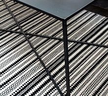 Contemporary table XIRAmetalrectangular